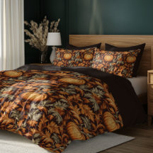 William Morris nouveau outono terracotta cobre