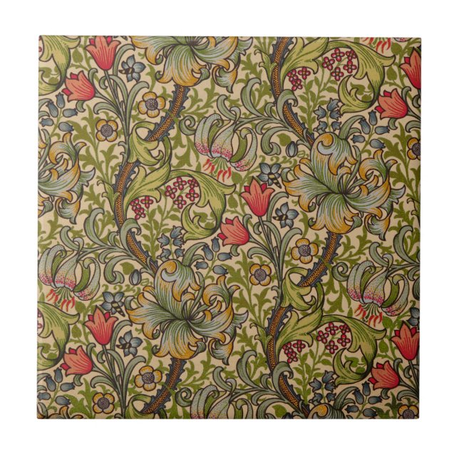 William Morris Ouro Lily Antique (Frente)