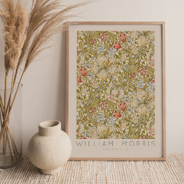 William Morris Ouro Lily Wall Art Impressão