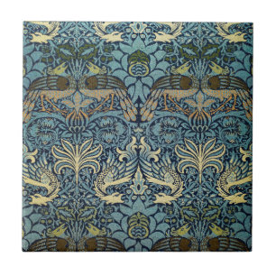 William Morris Pavão e Dragão Desenho Tecido