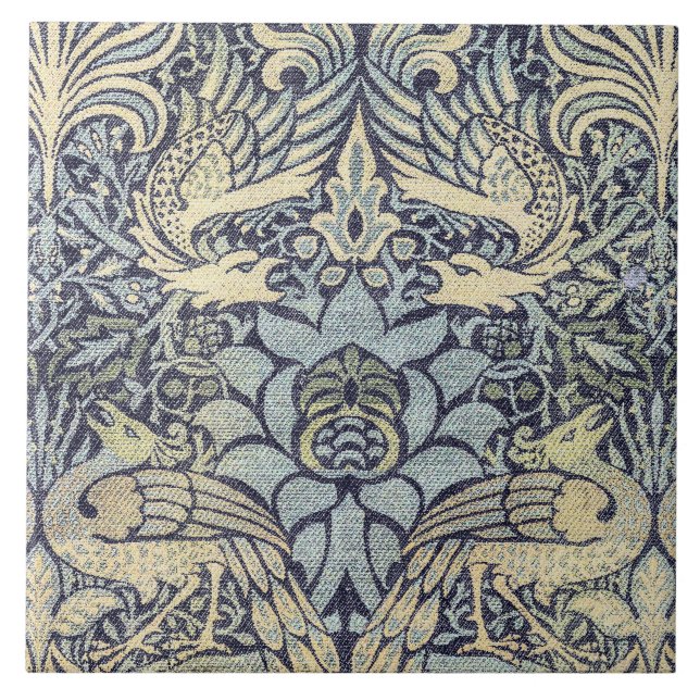 William Morris Peacock e Dragon (Frente)