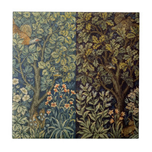 William Morris - Pheasant Bird Tree Botanical