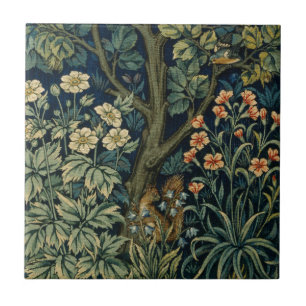 William Morris Pheasant Bird Tree Woodland