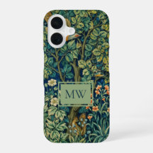 William Morris Pheasant Monograma Personalizado