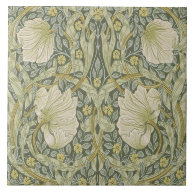 William Morris Pimpernel Correspondendo Design de  (Frente)