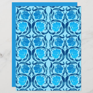 William Morris Pimpernel, Denim e Azul Claro