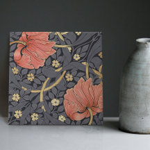 William Morris Pimpernel Vintage Padrão Cerâmico T