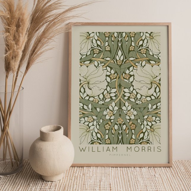 William Morris Pimpernel Wall Art Poster (Criador carregado)