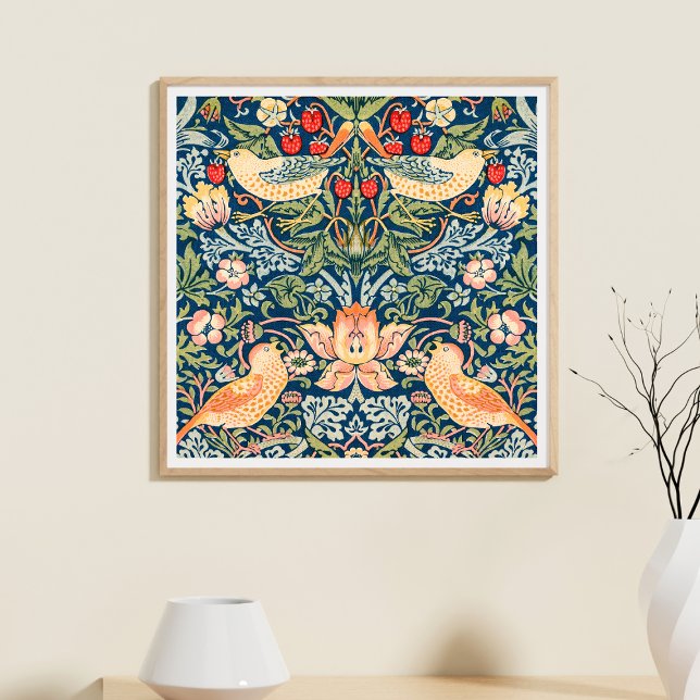 William Morris poster Strawberry (Criador carregado)