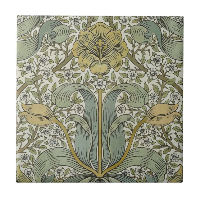 William Morris Primavera Thicket Classic Pattern (Frente)