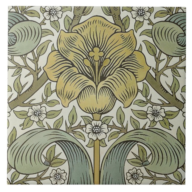 William Morris Primavera Thicket Classic Pattern (Frente)