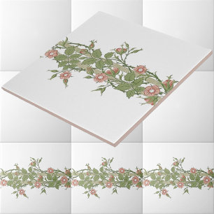 William Morris Rambler Floral Frieze Pattern