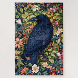 William Morris Raven Quebra-cabeça