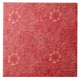 William Morris Red Marigold Pattern