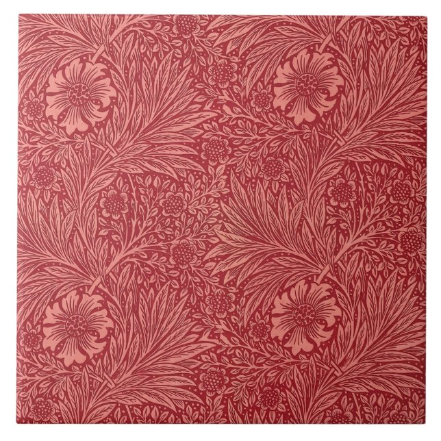William Morris Red Marigold Pattern (Frente)