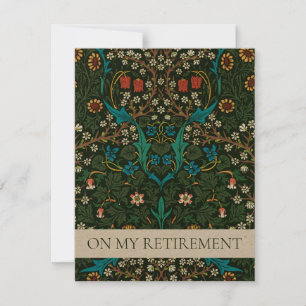 WILLIAM MORRIS RETIREMENT CONVITE DE FESTAS