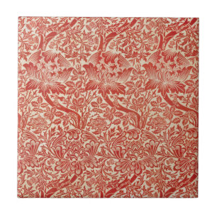 William Morris Rosa e Flor de Cardo Vermelha