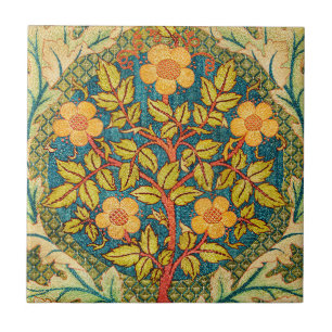 William Morris Rosa Wreath: Artes e Artesanatos Cl