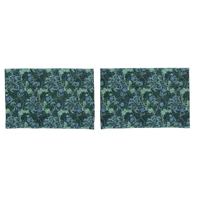 William Morris Seaweed Pattern (Frente - conjunto)