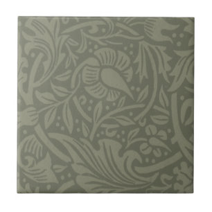 William Morris Soft Green Floral Vintage Pattern