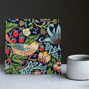 William Morris Strawberry Thef Azulejo cerâmico
