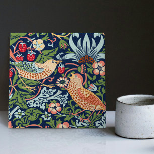 William Morris Strawberry Thef Azulejo cerâmico