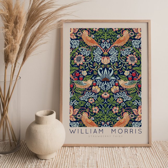 William Morris Strawberry Thef Wall Art Poster (Criador carregado)