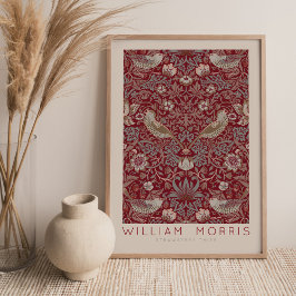 William Morris Strawberry Thef Wall Art Poster