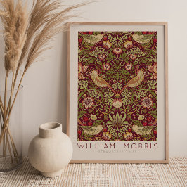 William Morris Strawberry Thef Wall Art Poster