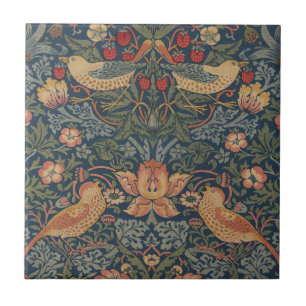 William Morris Strawberry Theves Design Floral