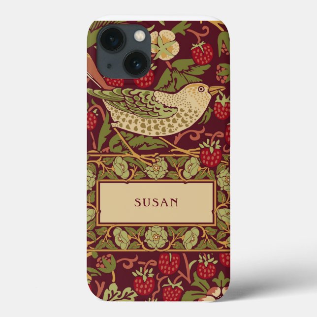 William Morris Strawberry Thief Case-Mate iPhone C (Verso)