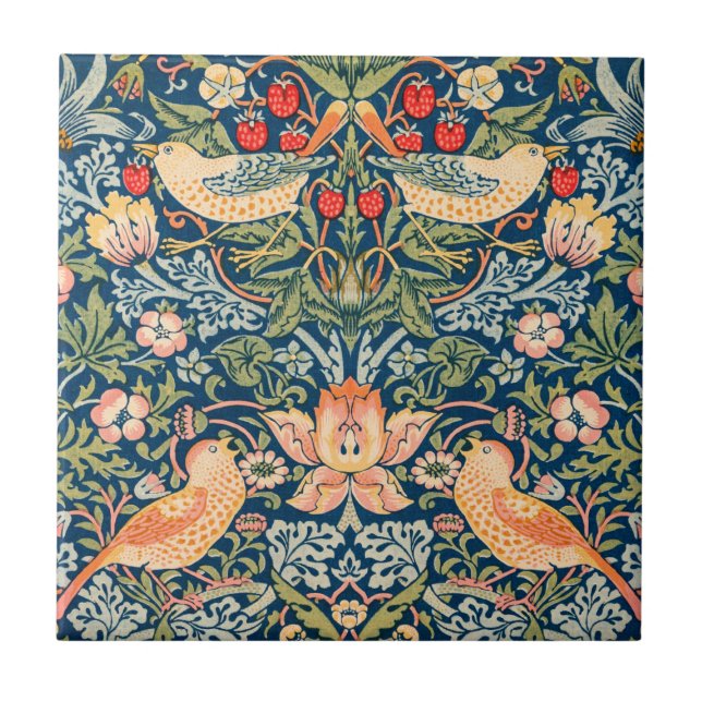 William Morris Strawberry Thief Design (Frente)