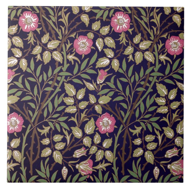William Morris Sweet Briar Floral Art Nouveau (Frente)