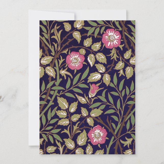 William Morris Sweet Briar Floral Art Nouveau (Frente)