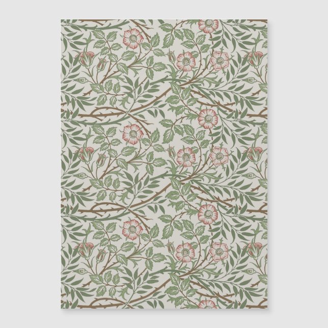 William Morris Sweetbriar Floral Art Nouveau (Frente)