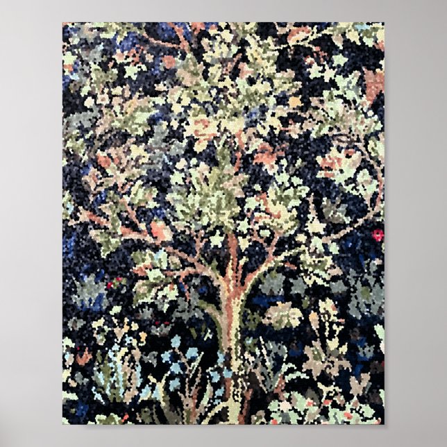 William Morris Tree of Life Poster (Frente)