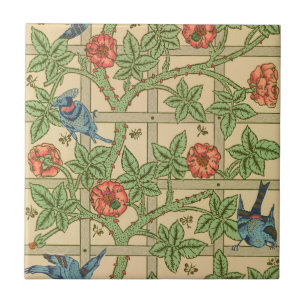 William Morris Trellis Inglês Design Floral