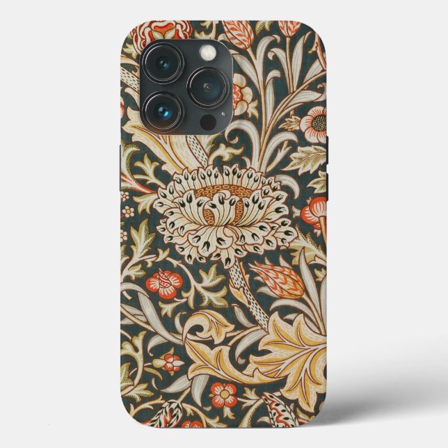 William Morris Trent Garden Flower Classic Botânic (Verso)