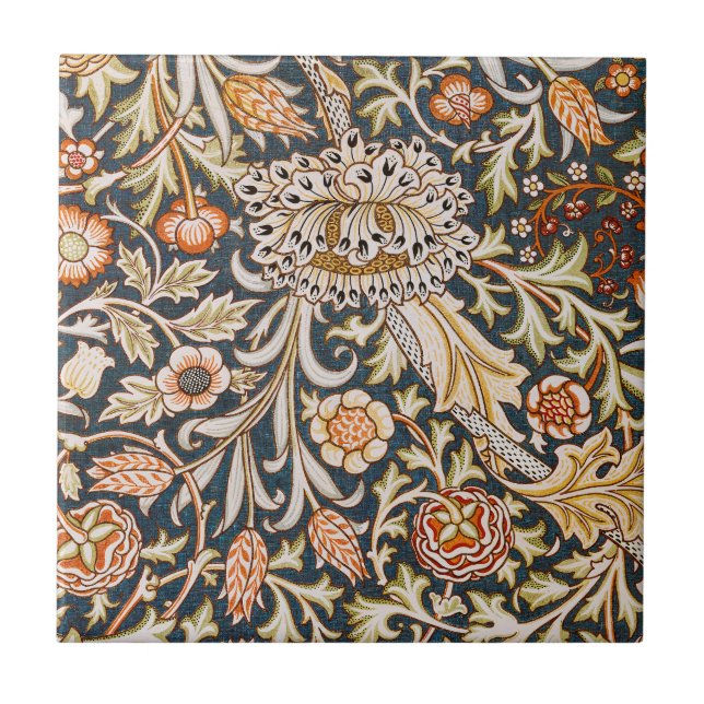 William Morris Trent Garden Flower Pattern Classic (Frente)