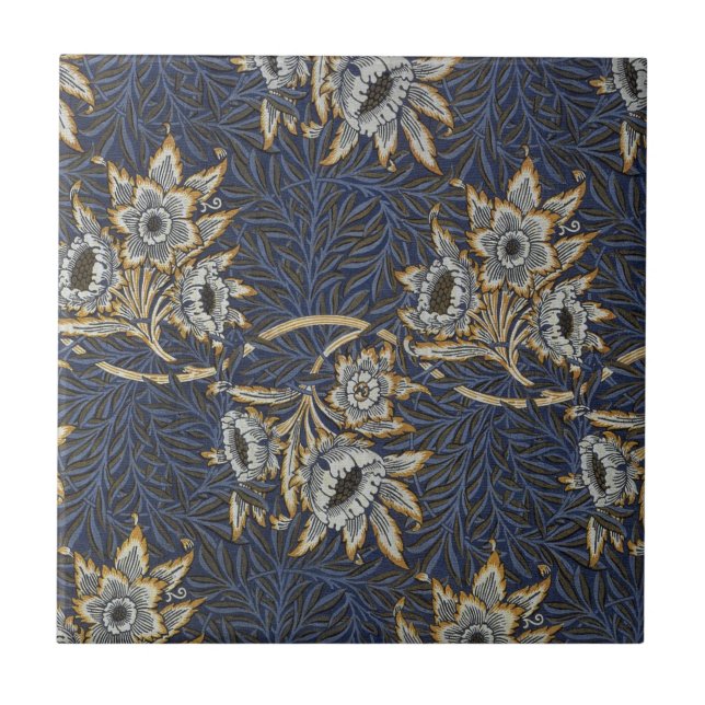 William Morris Tulip Willow Blue Patterno (Frente)