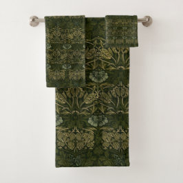 William Morris: Tulipa Verde e Conjunto de Toalhas
