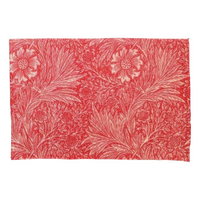William Morris,vermelho,padrão floral,vitoriano,ar (Frente)