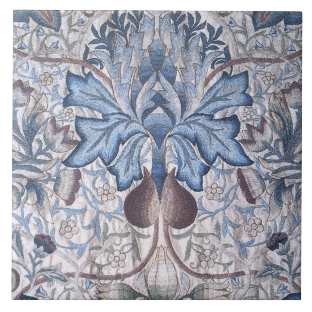 William Morris - Vintage Artichoke Flower Pattern (Frente)