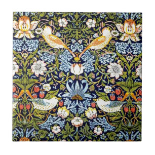 William Morris vintage design - Ladrão de Morango