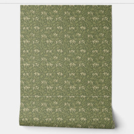 William Morris Vintage Floral Honeysuckle Green