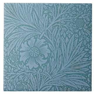 William Morris Vintage Flores Azuis florais