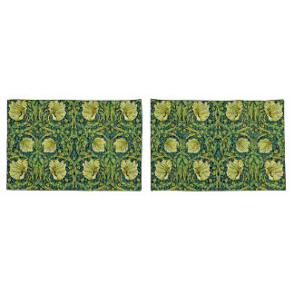 William Morris Vintage Padrão Floral Amarelo Verde