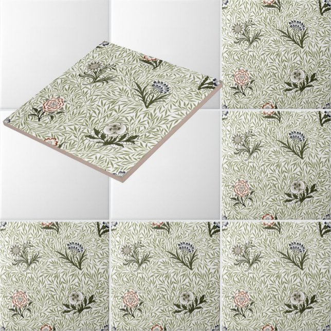 William Morris Vintage Pós-Pó Floral (Criador carregado)