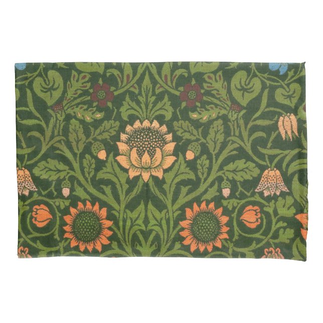 William Morris Violet e Columbine Art Rug (Frente)