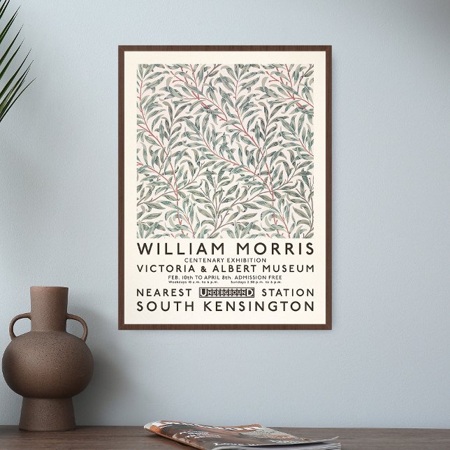 William Morris Willow Bough Vintage Art Impressão (Criador carregado)